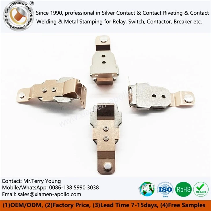 Beryllium Copper Electrical Riveting Assembly Beryllium Copper Electrical Riveting Assembly